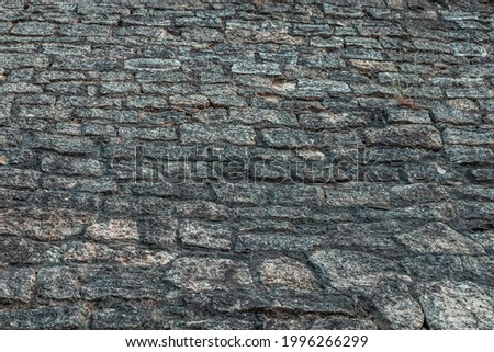 A stone wall. High quality photo