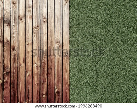 Wood, boards, natural material. Background for design and presentations.