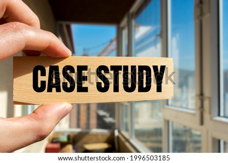 Word writing text Case Study. Business concept