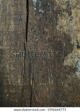 Rusted wood with dry crack taken at Kota Puteri Masai Johor on June 24th, 2021