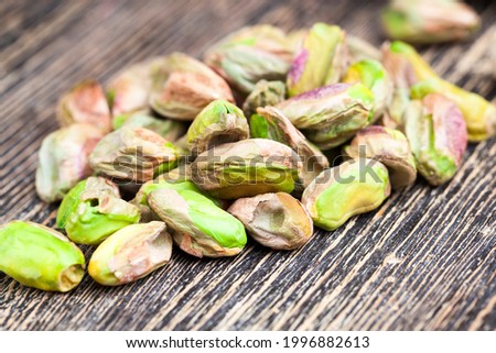 salted and roasted pistachio nuts, roasted pistachios in salt to enhance flavor