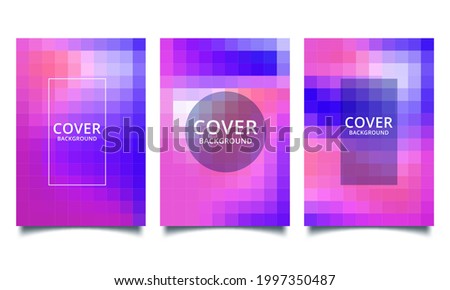 Geometric background Template for covers
