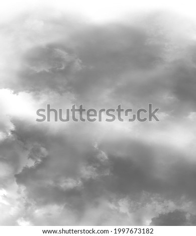 Cloud, fog or smoke isolated on white background. Royalty high-quality free stock photo image of  black cloudiness, clouds, mist or smog background