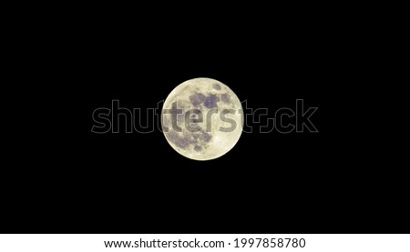 Clicked Full moon in June 2021