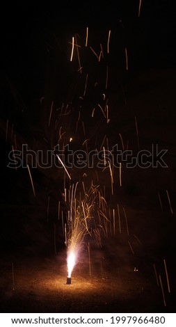 Diwali Crackers with round pattern