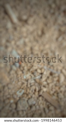 defocused abstract background of gravel
