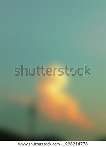 blurry photo of blue sky