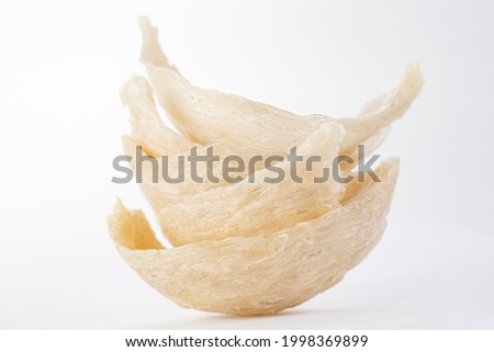 Swallow nest raw material cuisine expensive food for healthy .Traditional raw material.Healthy food. Royalty-Free Stock Photo #1998369899