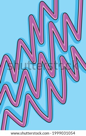 Abstract background with waving lines pattern