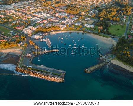 Aerial photo of Ulladulla Harbour