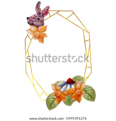 Spring Flower frames, perfect to use on the web or in print