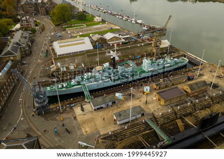 Historical Dockyard in Chatham United Kingdom