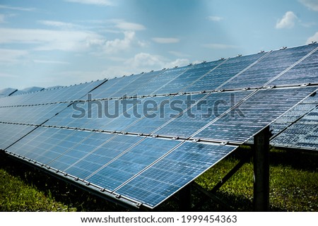 Photovoltaic power station, also known as a solar park, solar farm, or solar power plant is a large-scale photovoltaic system (PV system) designed for the supply of merchant power into the electricity