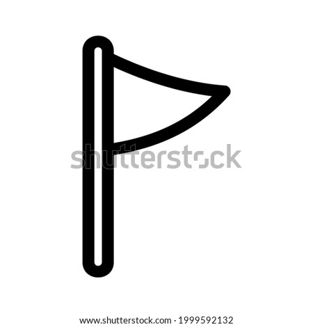 flag icon or logo isolated sign symbol vector illustration - high quality black style vector icons
