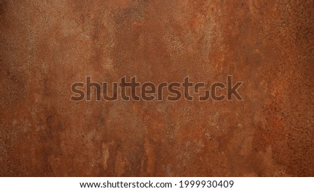 Grunge rusty orange brown metal corten steel stone background texture Royalty-Free Stock Photo #1999930409
