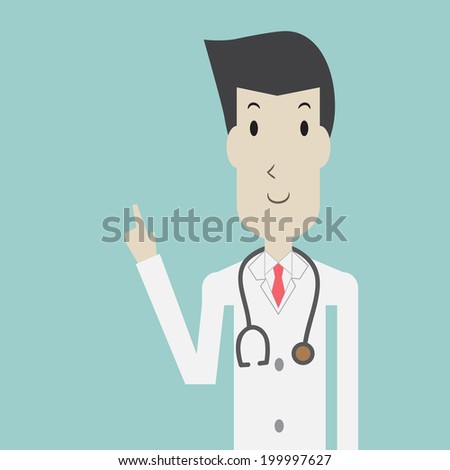 Man doctor cartoon - Vector