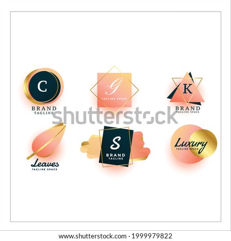 brand vector logo design for business logo design.