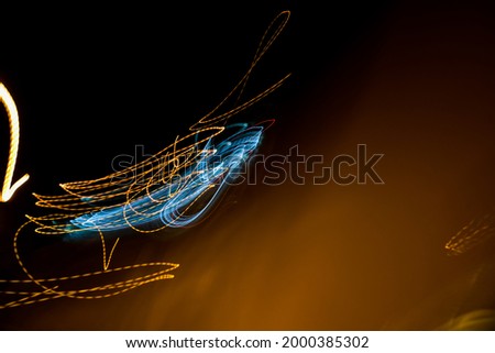 night light colorful abstract background, light of night