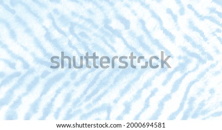Animal Fur Background. Modern Grunge Brush Stroke. Watercolor Hand Drawn Texture Background. Pastel Blue Zebra Grunge Paint Stripe. Modern Fabrics Cloth. Wild Exotic Background.