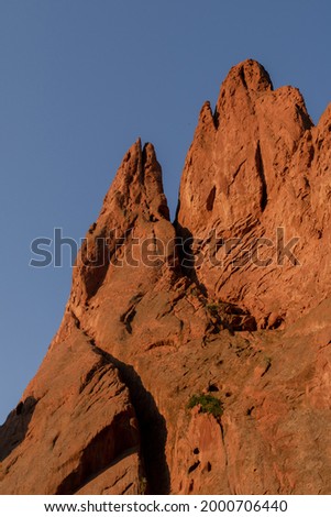 Picture from the Garden of the Gods in Colorado Springs.