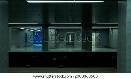 New metro station in Moscow Royalty-Free Stock Photo #2000863583