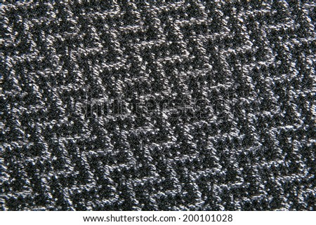 black and white herringbone fabric for background