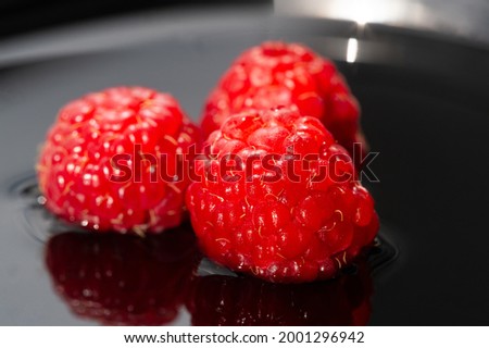 Raspberry is the edible fruit of the Rubus genus of the rose family. Raspberries are a rich source of vitamin C, manganese and dietary fiber. This is a low glycemic index product.