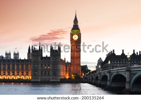 UK Parliament, London Royalty-Free Stock Photo #200135264