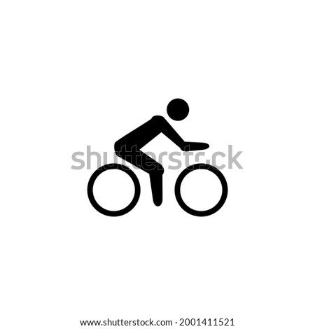 Cycling icon vector design illustration