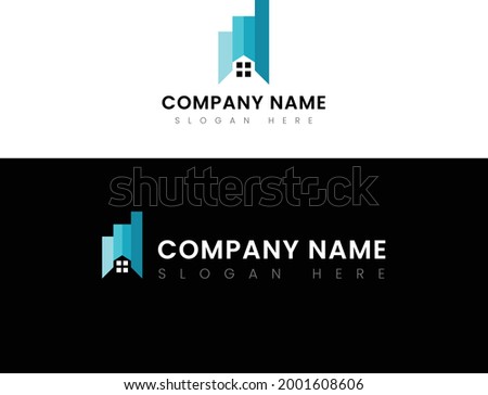 Real Estate Logo Template Vector