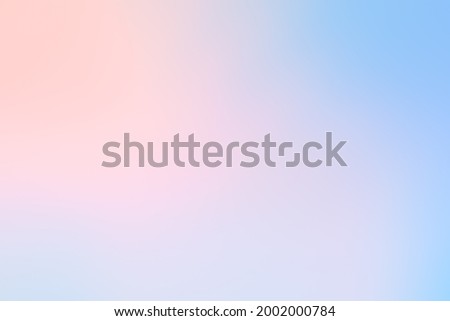 SOFT LIGHT BACKGROUND, BLURRY COLORFUL GRADIENT PATTERN, BLANK DIGITAL SCREEN OR WEB SITE DESIGN Royalty-Free Stock Photo #2002000784