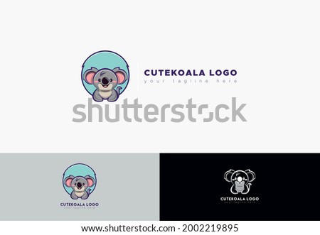 CuteKoala logo is a vectorized illustration. well-constructed and high-quality file. Layers are well-organized and name them appropriately.