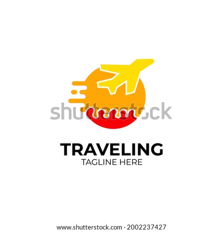 Travel Logo Design Template. Vector Illustration