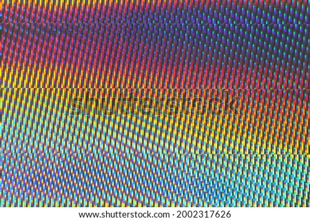 Colorful patterns of reflectors background for design in your work concept.