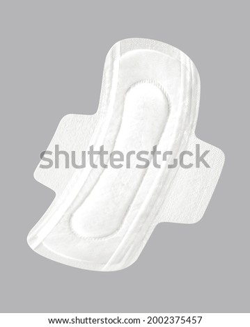 healthy clean white sanitary pad Royalty-Free Stock Photo #2002375457