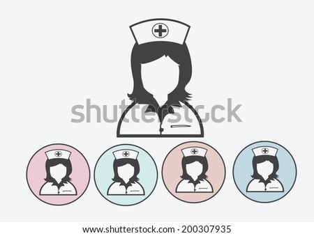 Nurses icons