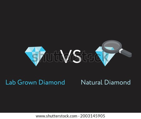 lab grown diamond compare with natural diamond