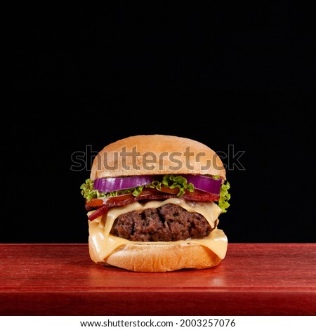 meat hamburger beef burger cheese burger meat salad burger