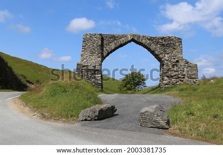 The Arch  near Devil's Bridge in Ceredigion, Mid Wales, UK. Royalty-Free Stock Photo #2003381735