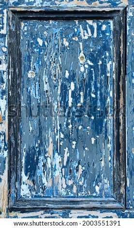 Two heavily weathered door panels Royalty-Free Stock Photo #2003551391