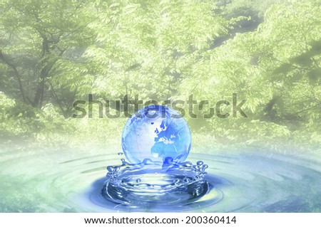 An Image of Earth And Green
