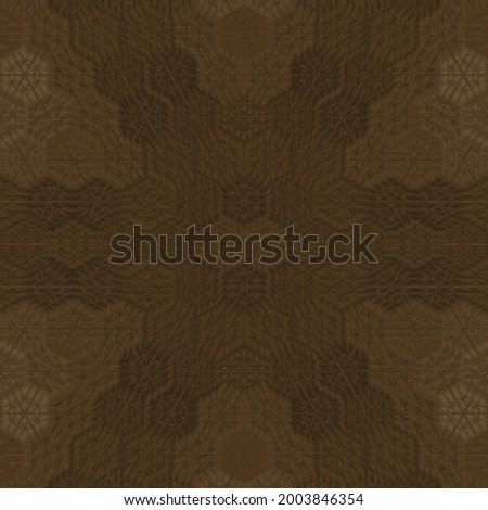Retro folk pattern design for turkish carpet and rug printing