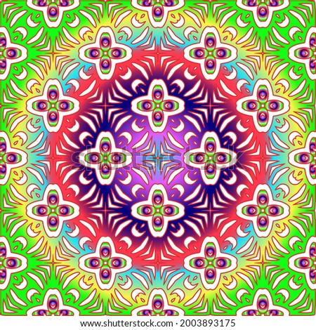 abstract background with colorful patterns. ornament for wallpapers and backgrounds.festive pattern. 
