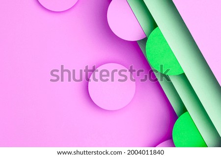 Top View Colorful Paper Circles Paper Texture