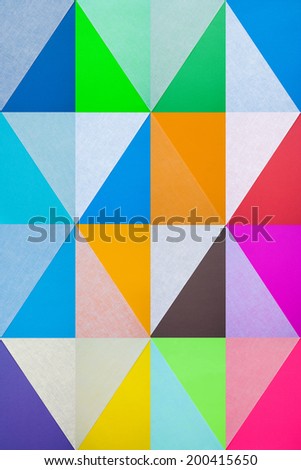 colored paper design