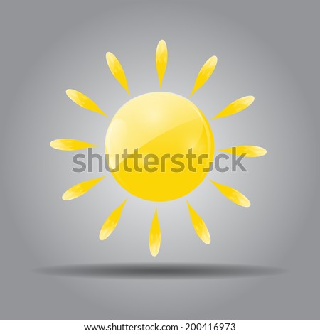 Weather Icon   Illustration for Your Design.