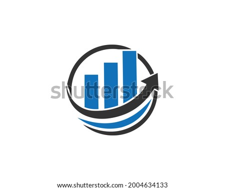 Simple Financial, Business  and investment Logo designs concept vector, Modern Finance logo designs.
