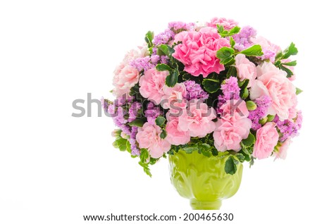 Bouquet isolated on white