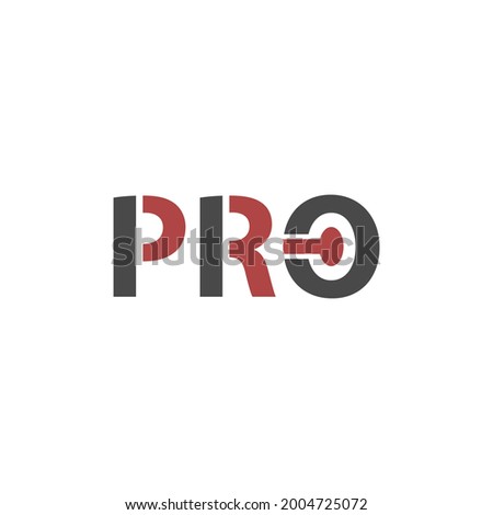 Writing PRO Typography Vector Design