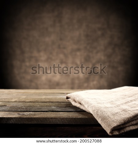 wall and napkin 